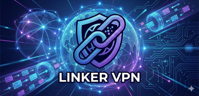 Laptop and phone showing secure VPN connection screens